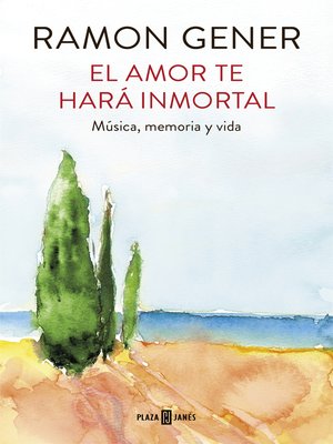 cover image of El amor te hará inmortal